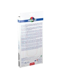 MEDICAZIONE COMPRESSA AUTOADESIVA DERMOATTIVA IPOALLERGENICA AERATA MASTER-AID DROP MED 10,5X20 5 PEZZI 2