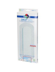 MEDICAZIONE COMPRESSA AUTOADESIVA DERMOATTIVA IPOALLERGENICA AERATA MASTER-AID DROP MED 10,5X25 3 PEZZI