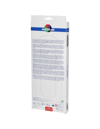 MEDICAZIONE COMPRESSA AUTOADESIVA DERMOATTIVA IPOALLERGENICA AERATA MASTER-AID DROP MED 10,5X25 3 PEZZI