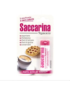 SACCARINA ROBERTS 100 COMPRESSE DA 30 MG