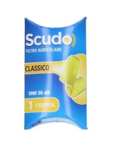 SCUDO FILTRO AURICOLARE CLASSICO SNR 36 DB 7-12MM 1 PAIO