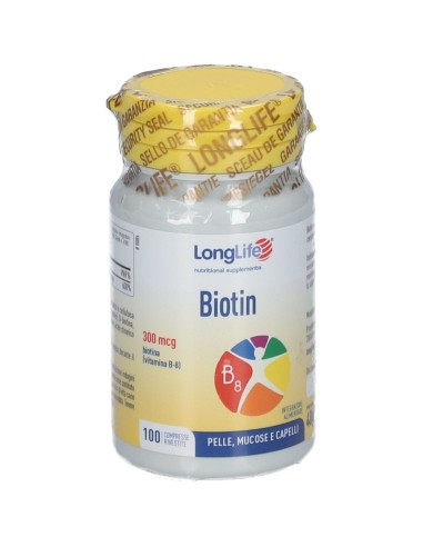 LONGLIFE BIOTIN 300 100 COMPRESSE RIVESTITE