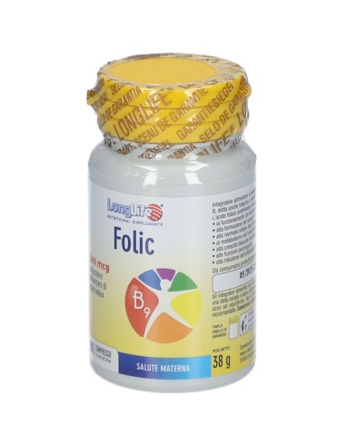LONGLIFE FOLIC 400 MCG 100 COMPRESSE