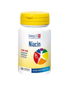 LONGLIFE NIACIN 100 MG 100 COMPRESSE DIVISIBILI