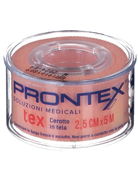 CEROTTO PRONTEX PEX TELA 500X2,5 CM 1 CONFEZIONE