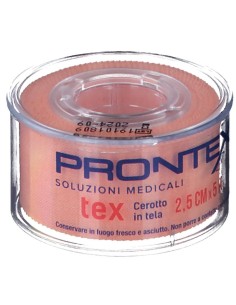 CEROTTO PRONTEX PEX TELA 500X2,5 CM 1 CONFEZIONE 2