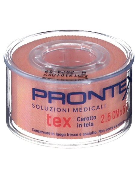 CEROTTO PRONTEX PEX TELA 500X2,5 CM 1 CONFEZIONE