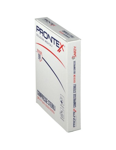 PRONTEX GARZA COMPRESSA 12/8 10X10CM 100 PEZZI