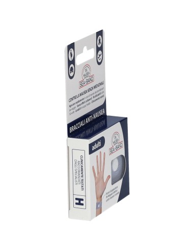 BRACCIALE ANTI NAUSEA PER ADULTI P6 NAUSEA CONTROL 2 PEZZI