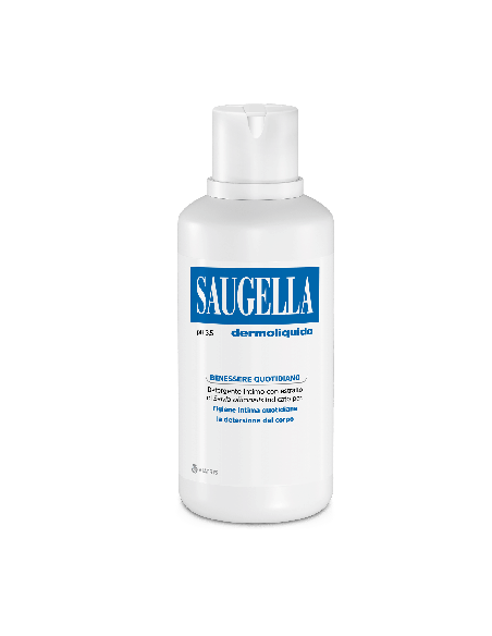 SAUGELLA DERMOLIQUIDO PH 3,5 DETERGENTE INTIMO BENESSERE QUOTIDIANO 500 ML