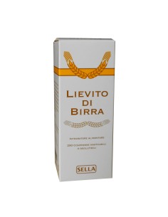SELLA LIEVITO BIRRA 250 COMPRESSE
