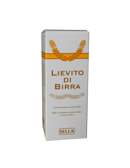 SELLA LIEVITO BIRRA 250 COMPRESSE