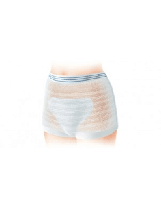 MUTANDINA ELASTICA RETTANGOLARE A RETE SERENITY M 3 PEZZI