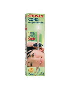 OTOSAN CONO PER L'IGIENE DELLE ORECCHIE OTOSAN+PROPOLI 2 PEZZI