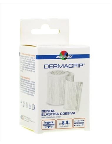 BENDA ELASTICA MASTER-AID DERMAGRIP 8X4