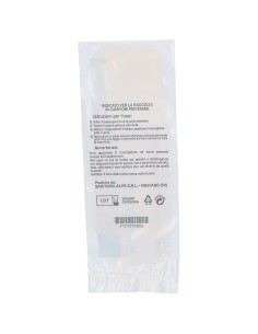 RACCOGLITORE PER URINA PEDIATRICO MODELLO FEMMINILE BABYRAC F IN PVC ANTIALLERGICO ADESIVO SILICONATO 1 PEZZO 2