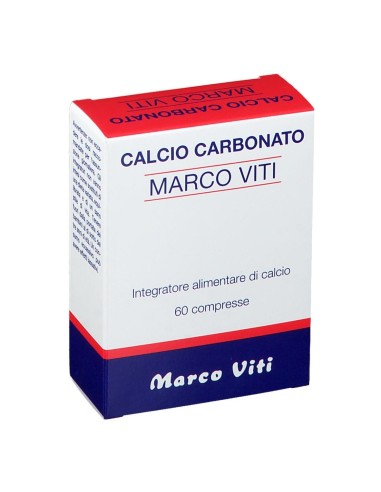 CALCIO CARBONATO VITI 60 COMPRESSE