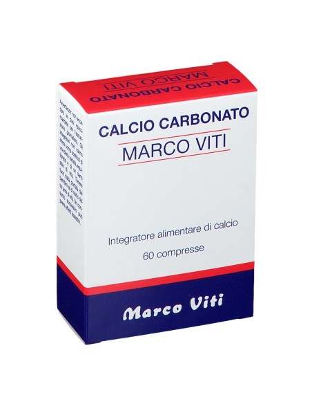 CALCIO CARBONATO VITI 60 COMPRESSE
