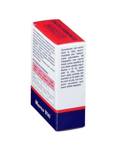 CALCIO CARBONATO VITI 60 COMPRESSE