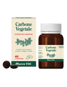 CARBONE VEGETALE 40 COMPRESSE