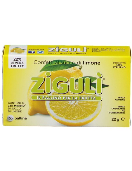 ZIGULI LIMONE 36 PALLINE 22 G