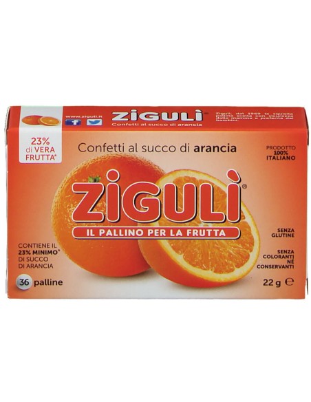 ZIGULI ARANCIA 36 PALLINE 22 G