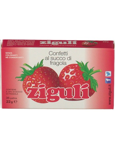 ZIGULI FRAGOLA 36 PALLINE 22 G
