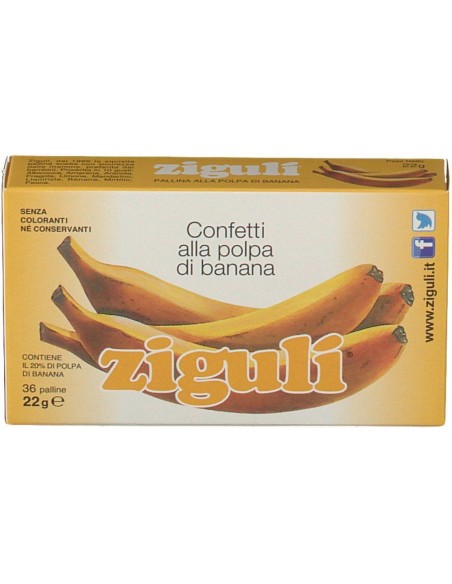 ZIGULI BANANA 36 PALLINE 22 G