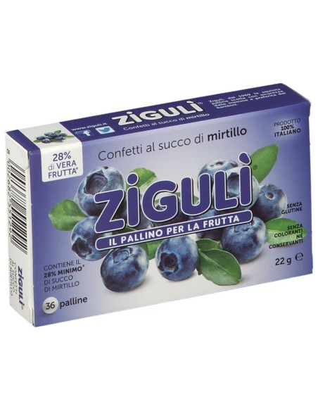 ZIGULI MIRTILLO 36 PALLINE 22 G