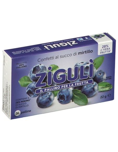 ZIGULI MIRTILLO 36 PALLINE 22 G