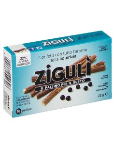 ZIGULI LIQUIRIZIA 36 PALLINE 22 G