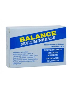 BALANCE MULTIMINERALE 40 COMPRESSE