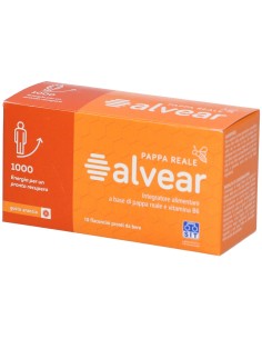 ALVEAR 1000 PAPPA REALE 10 FLACONCINI GUSTO ARANCIA
