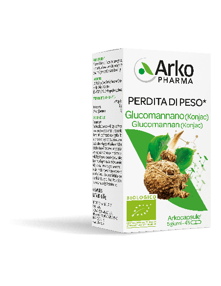 ARKO CAPSULE GLUCOMANNANO BIO 45 CAPSULE