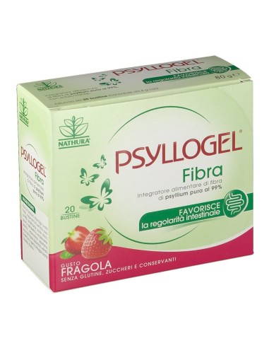 PSYLLOGEL FIBRA FRAGOLA 20 BUSTINE