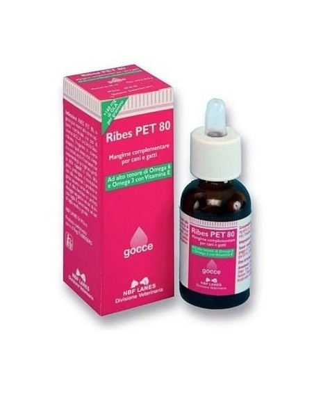 RIBES PET 80 GOCCE OLIO 25 ML CON CONTAGOCCE