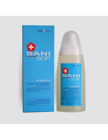 SANISOP SAPONE DI MARSIGLIA LIQUIDO 200 ML