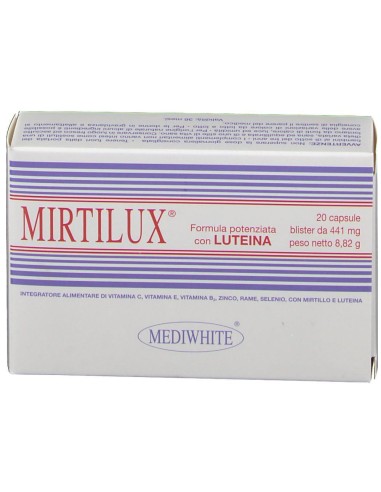 MIRTILUX 20 CAPSULE 441 MG