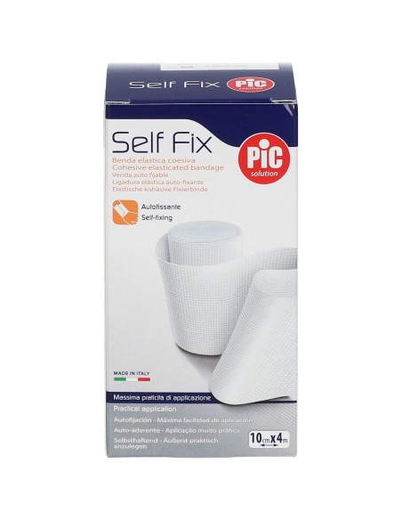 BENDA ELASTICA AUTOADESIVA PIC SELF FIX 10X400 CM FUSTELLA