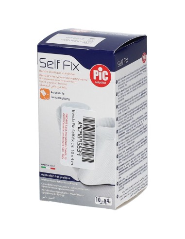 BENDA ELASTICA AUTOADESIVA PIC SELF FIX 10X400 CM FUSTELLA