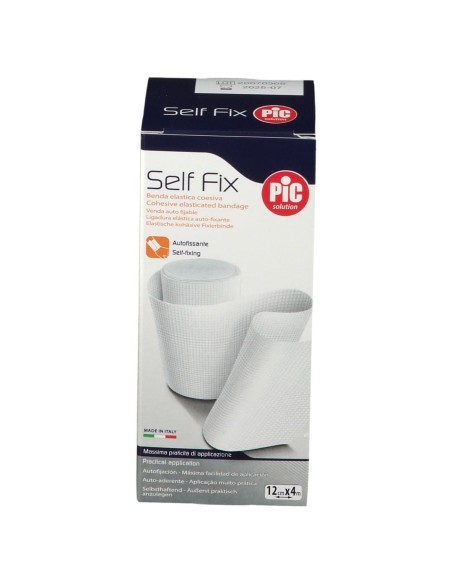 BENDA ELASTICA AUTOADESIVA PIC SELF FIX 12X400 CM FUSTELLA