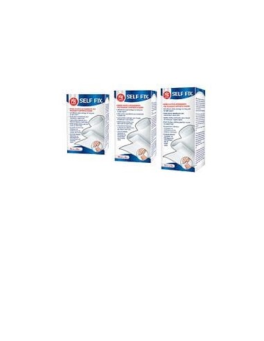BENDA ELASTICA ADESIVA PIC SELF FIX ALTEZZA 8 CM LUNGHEZZA 20 M CON FUSTELLA REMOVIBILE