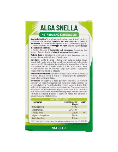 ALGA SNELLA 75 COMPRESSE