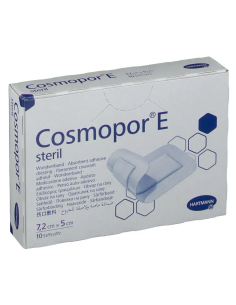 COSMOPOR E CEROTTO ADESIVO PER MEDICAZIONI IN TESSUTO NON TESSUTO 7,2X5CM 10 PEZZI