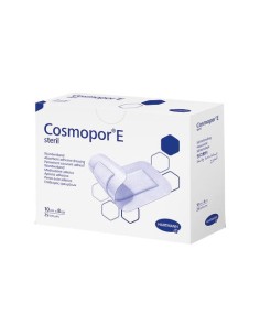 COSMOPOR E CEROTTO ADESIVO PER MEDICAZIONI IN TESSUTO NON TESSUTO 10X 8CM 10 PEZZI