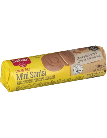 SCHAR MINI SORRISI CON CREMA AL LATTE 100 G