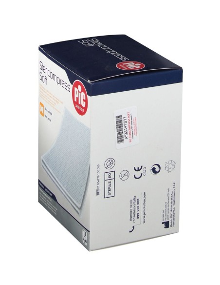 GARZA STERICOMPRESS SOFT XL TNT 36X40CM 12 PEZZI