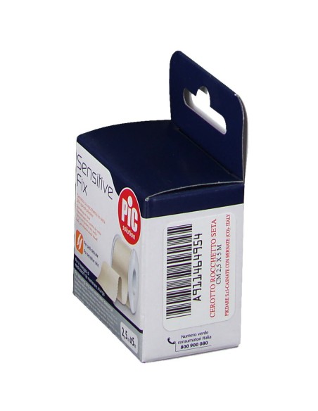 CEROTTO IN ROCCHETTO SENSITIVE FIX 2,5X500 CM CON FUSTELLA 1 PEZZO