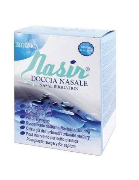 SOLUZIONE FISIOLOGICA ISOTONICA STERILE NASIR IN SCATOLA CON6 SACCHE VERSIONE LUER LOCK DA 500ML