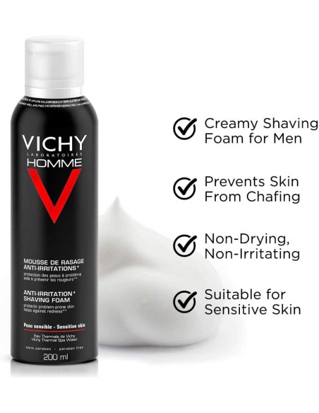 VICHY HOMME SCHIUMA DA BARBA 200 ML